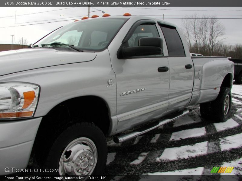Mineral Gray Metallic / Medium Slate Gray 2006 Dodge Ram 3500 SLT Quad Cab 4x4 Dually