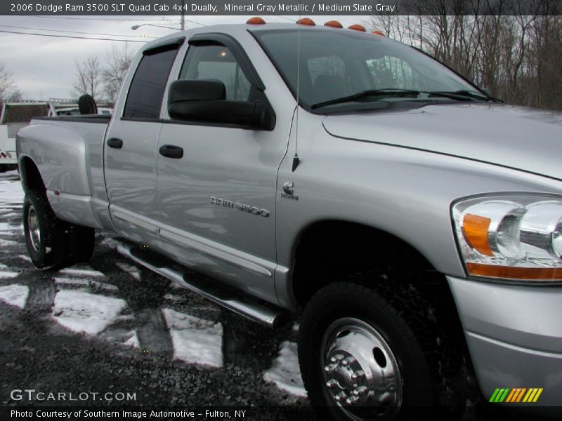 Mineral Gray Metallic / Medium Slate Gray 2006 Dodge Ram 3500 SLT Quad Cab 4x4 Dually