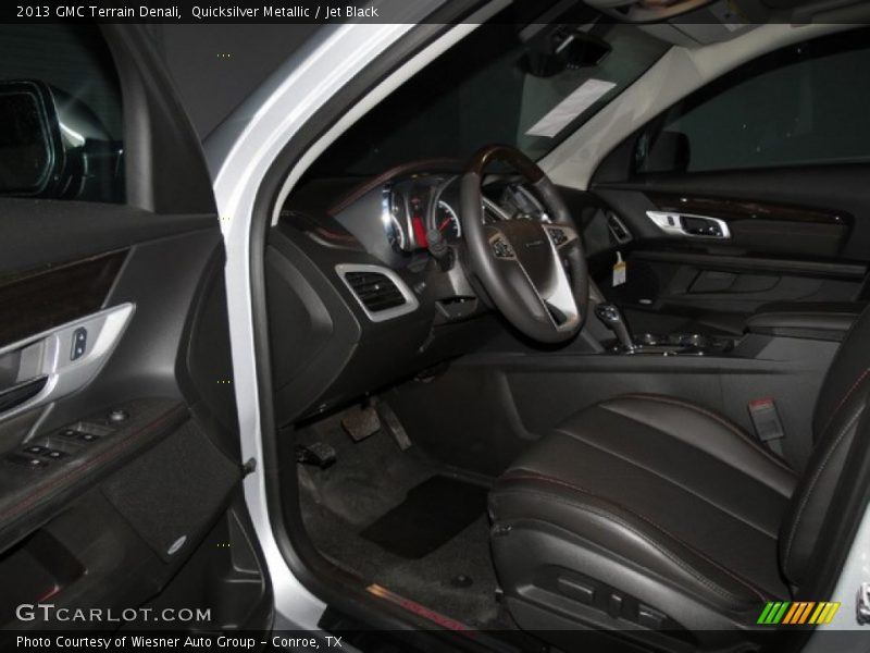 Quicksilver Metallic / Jet Black 2013 GMC Terrain Denali