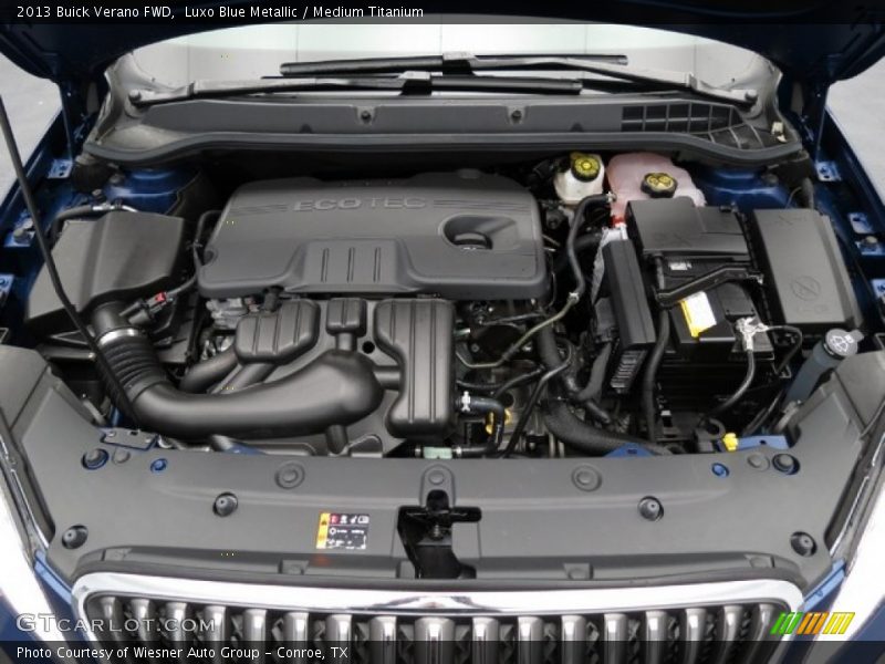 Luxo Blue Metallic / Medium Titanium 2013 Buick Verano FWD