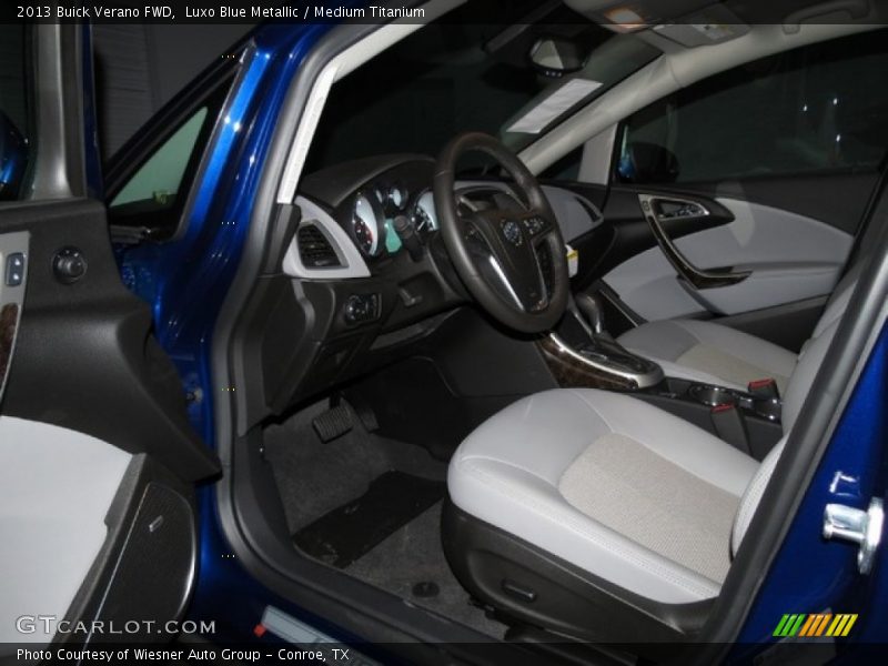 Luxo Blue Metallic / Medium Titanium 2013 Buick Verano FWD