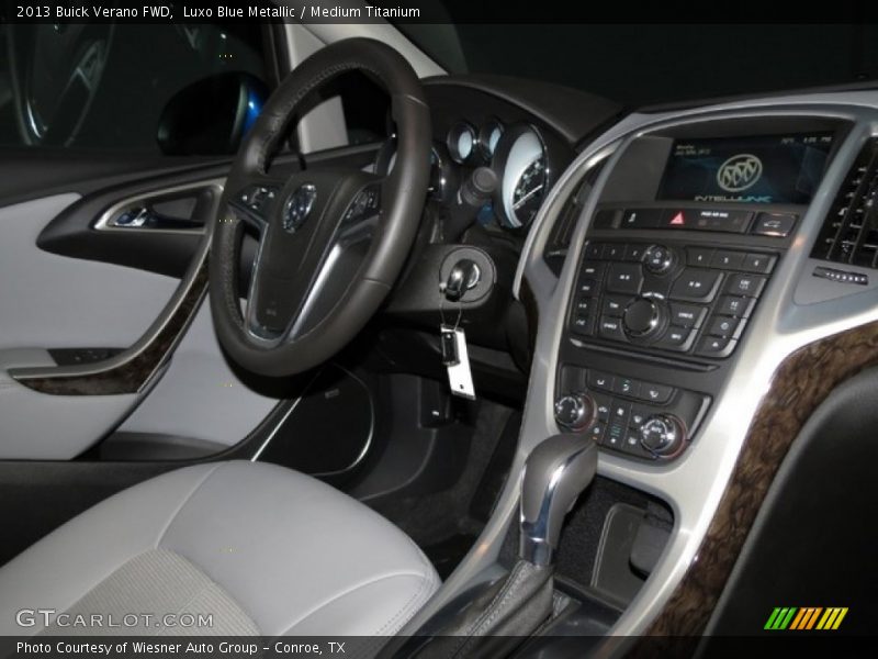 Luxo Blue Metallic / Medium Titanium 2013 Buick Verano FWD