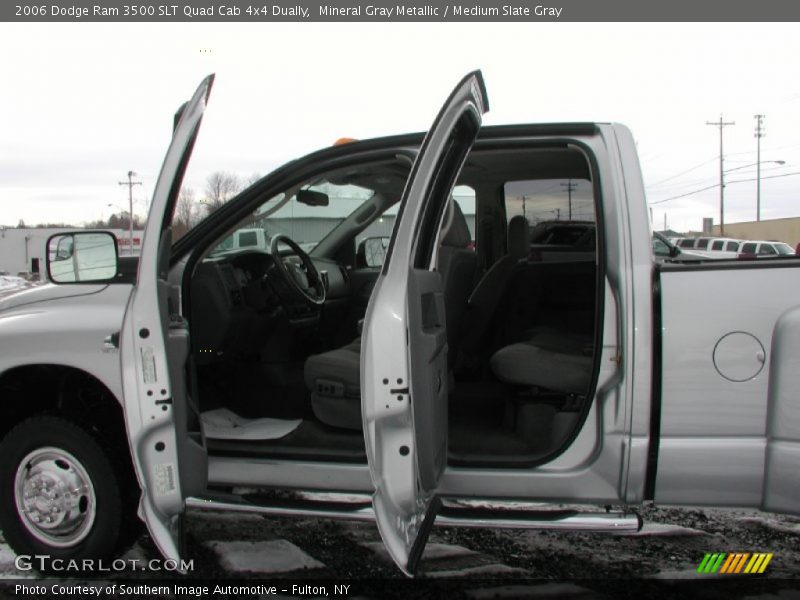 Mineral Gray Metallic / Medium Slate Gray 2006 Dodge Ram 3500 SLT Quad Cab 4x4 Dually