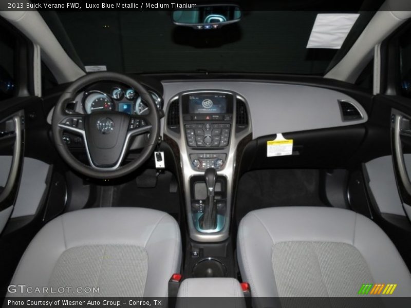 Luxo Blue Metallic / Medium Titanium 2013 Buick Verano FWD