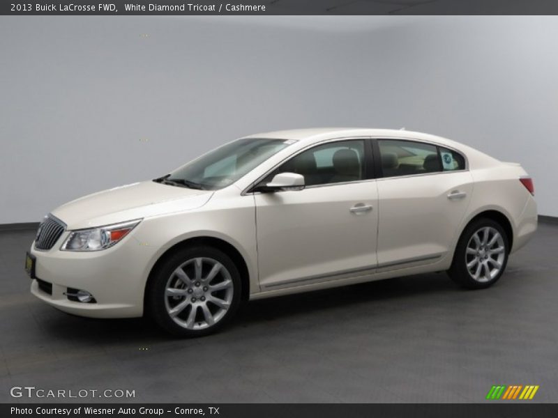 White Diamond Tricoat / Cashmere 2013 Buick LaCrosse FWD