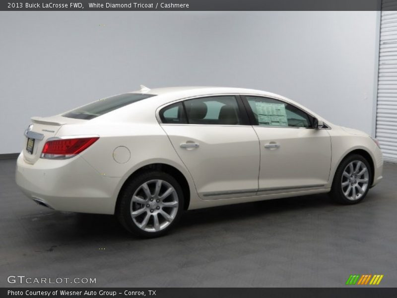 White Diamond Tricoat / Cashmere 2013 Buick LaCrosse FWD