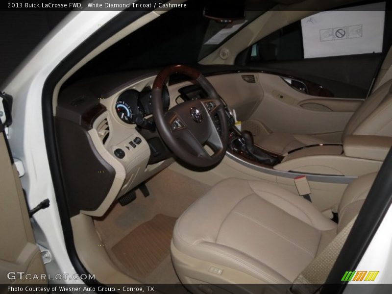 White Diamond Tricoat / Cashmere 2013 Buick LaCrosse FWD