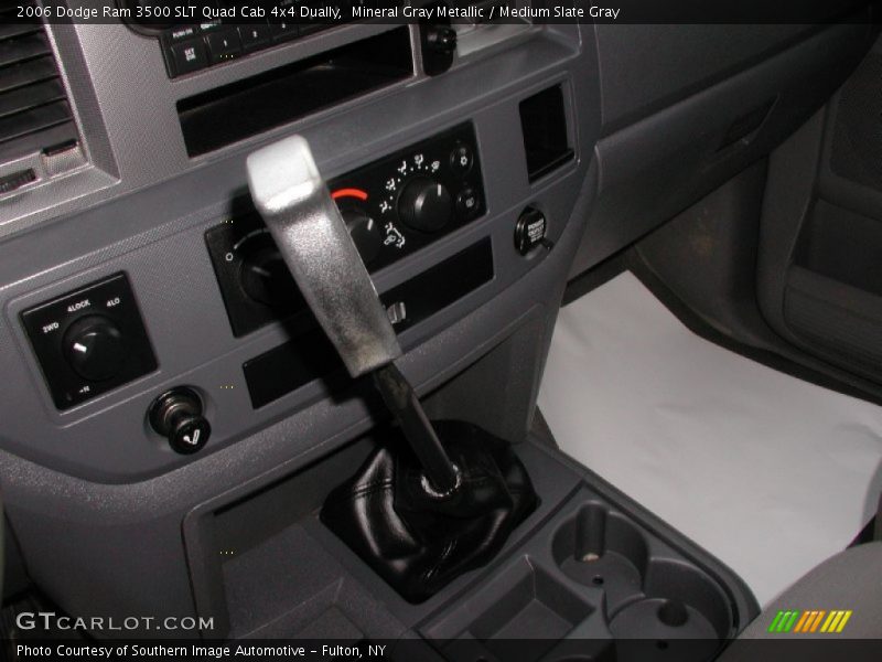 Mineral Gray Metallic / Medium Slate Gray 2006 Dodge Ram 3500 SLT Quad Cab 4x4 Dually