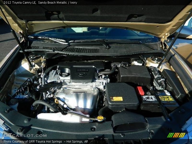 Sandy Beach Metallic / Ivory 2012 Toyota Camry LE