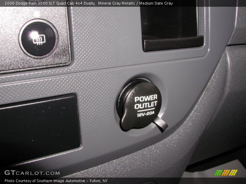 Mineral Gray Metallic / Medium Slate Gray 2006 Dodge Ram 3500 SLT Quad Cab 4x4 Dually