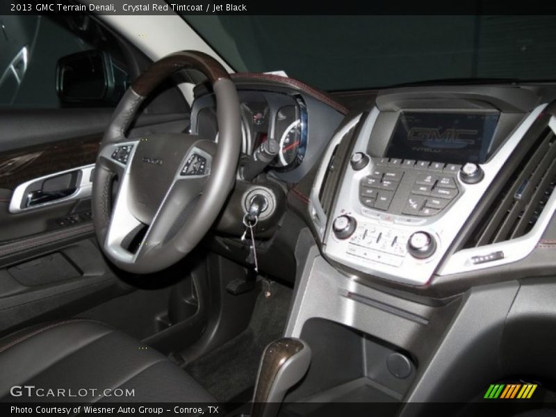 Crystal Red Tintcoat / Jet Black 2013 GMC Terrain Denali