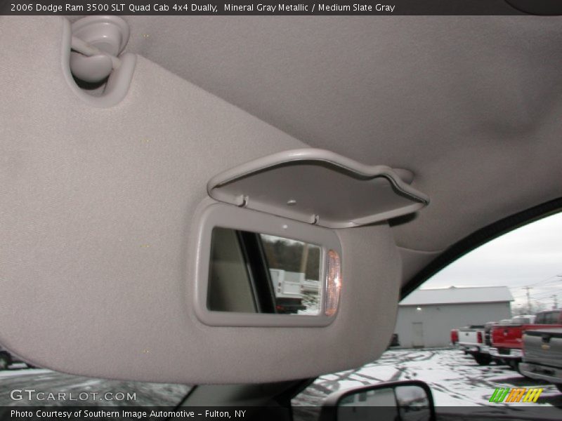 Mineral Gray Metallic / Medium Slate Gray 2006 Dodge Ram 3500 SLT Quad Cab 4x4 Dually