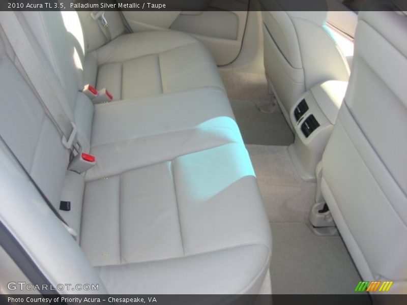 Palladium Silver Metallic / Taupe 2010 Acura TL 3.5