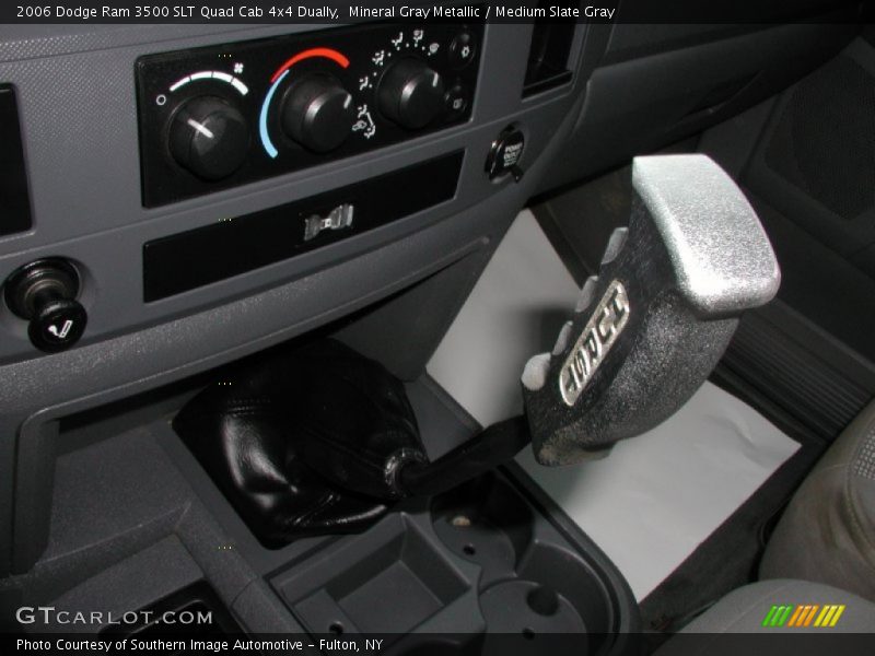 Mineral Gray Metallic / Medium Slate Gray 2006 Dodge Ram 3500 SLT Quad Cab 4x4 Dually