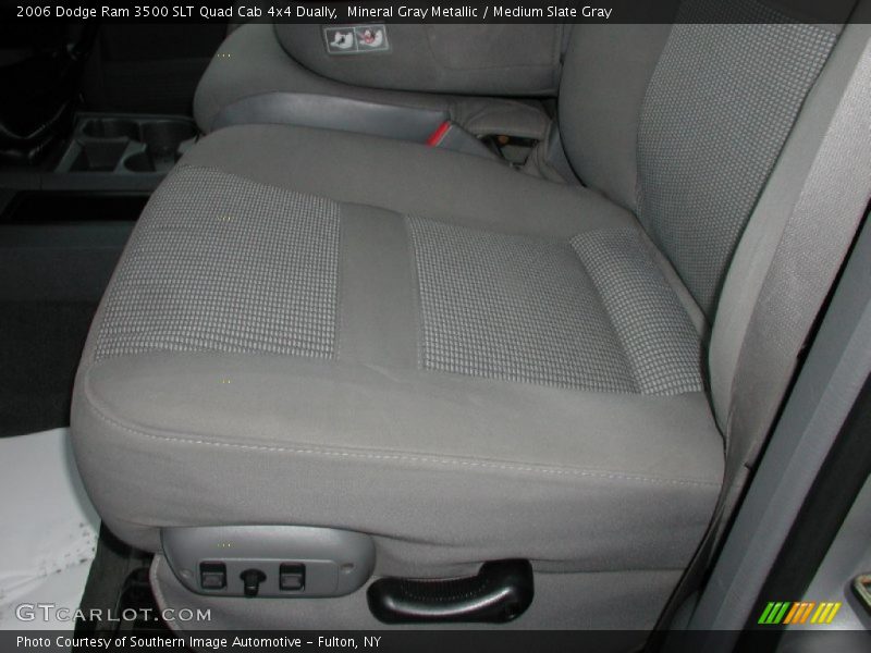 Mineral Gray Metallic / Medium Slate Gray 2006 Dodge Ram 3500 SLT Quad Cab 4x4 Dually