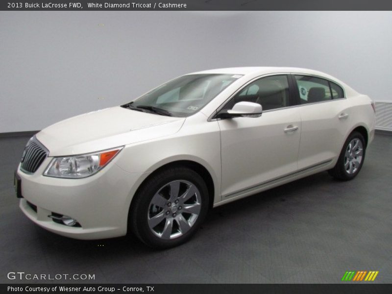White Diamond Tricoat / Cashmere 2013 Buick LaCrosse FWD