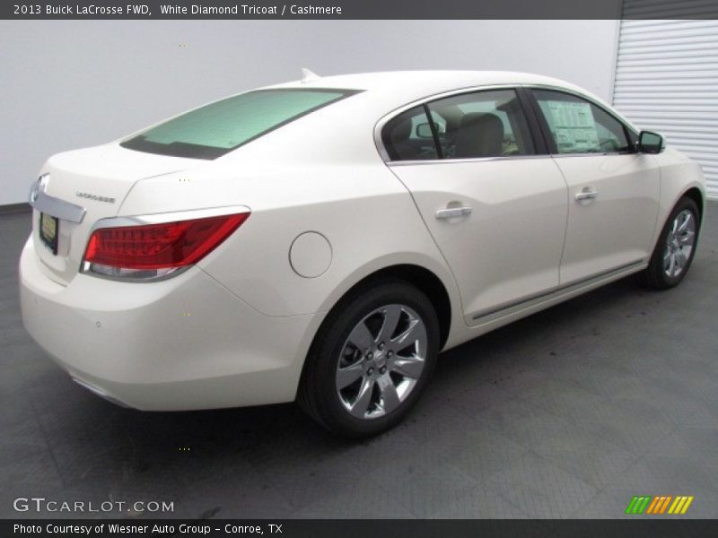 White Diamond Tricoat / Cashmere 2013 Buick LaCrosse FWD