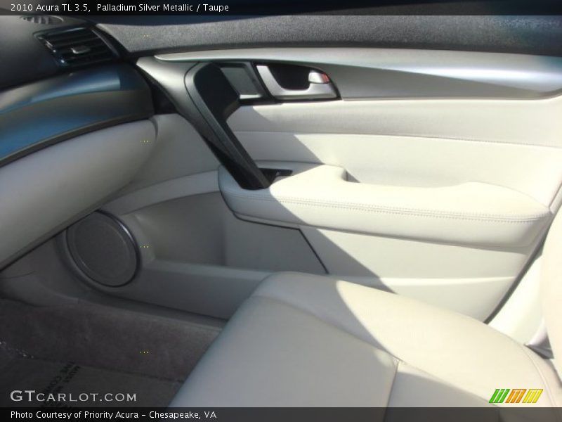 Palladium Silver Metallic / Taupe 2010 Acura TL 3.5