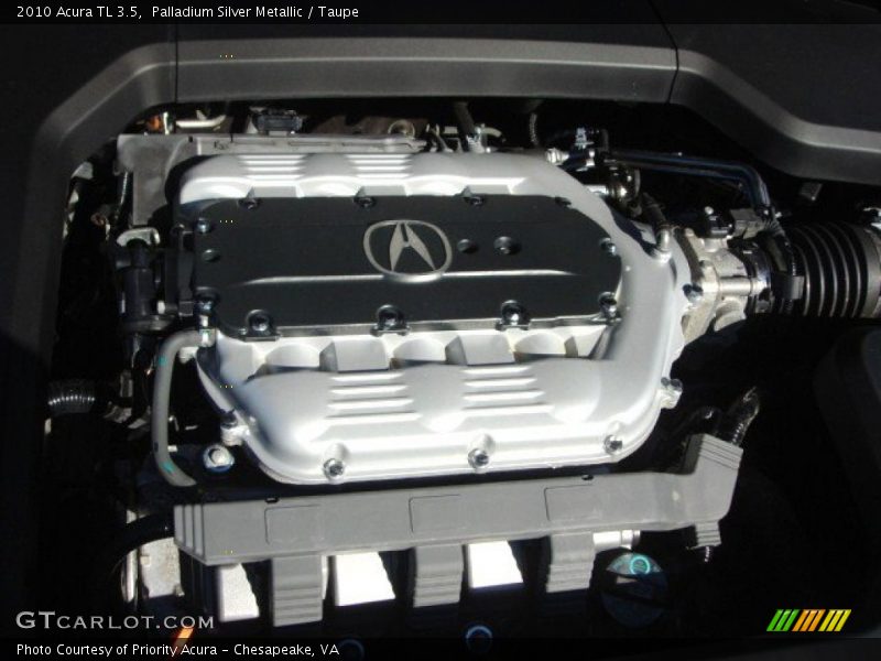 Palladium Silver Metallic / Taupe 2010 Acura TL 3.5