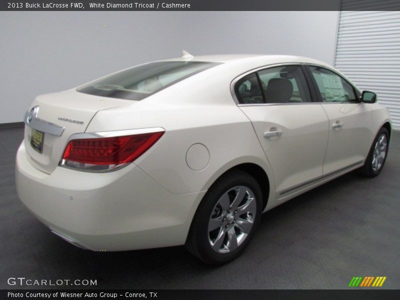 White Diamond Tricoat / Cashmere 2013 Buick LaCrosse FWD
