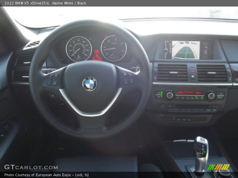 Alpine White / Black 2012 BMW X5 xDrive35d