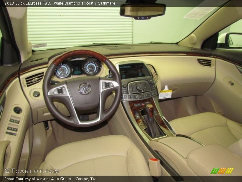 White Diamond Tricoat / Cashmere 2013 Buick LaCrosse FWD