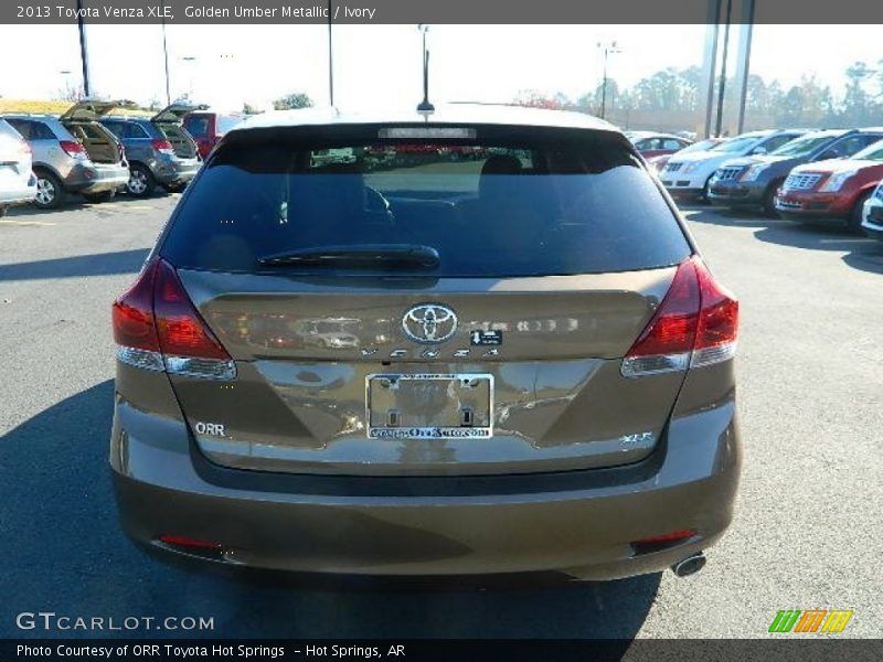 Golden Umber Metallic / Ivory 2013 Toyota Venza XLE