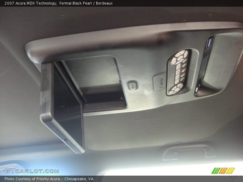 Formal Black Pearl / Bordeaux 2007 Acura MDX Technology