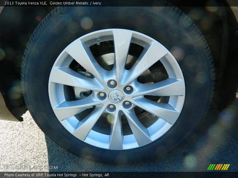 Golden Umber Metallic / Ivory 2013 Toyota Venza XLE