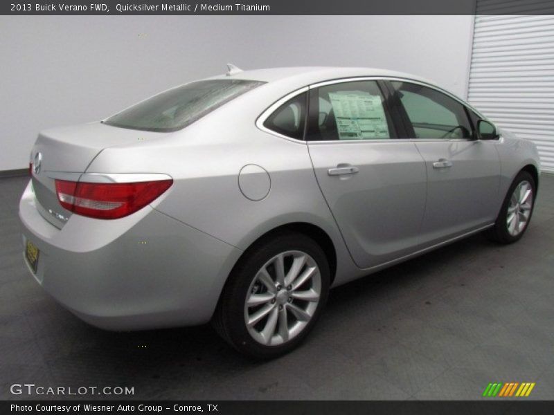 Quicksilver Metallic / Medium Titanium 2013 Buick Verano FWD