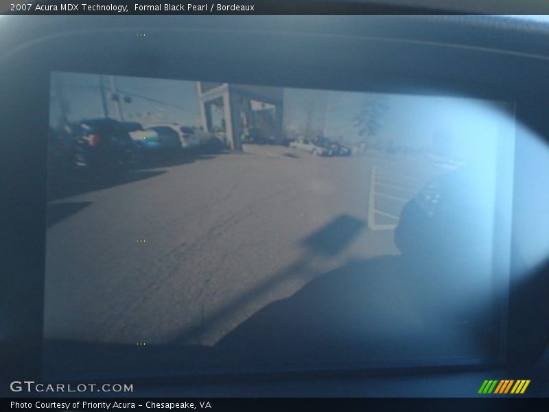 Formal Black Pearl / Bordeaux 2007 Acura MDX Technology