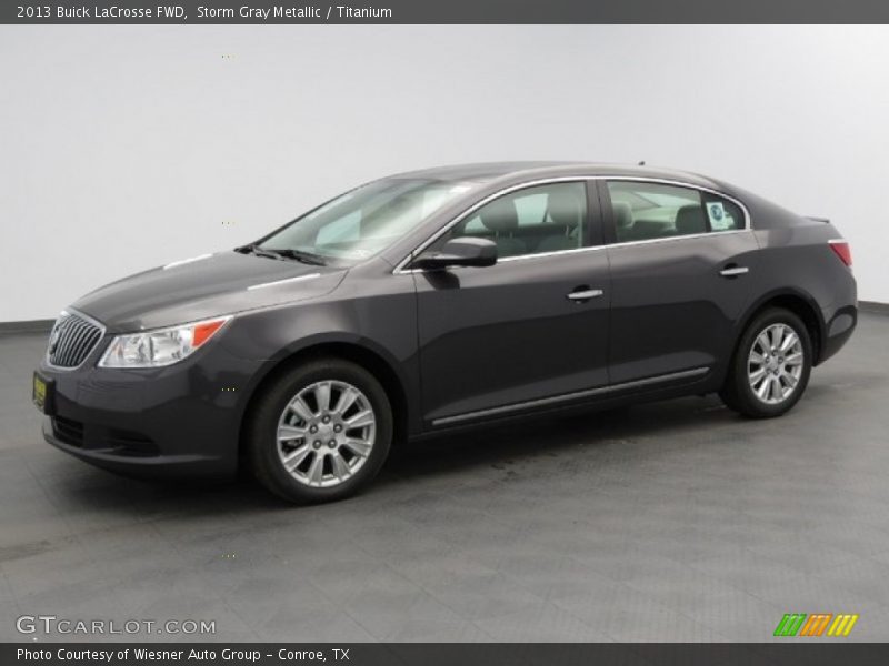 Storm Gray Metallic / Titanium 2013 Buick LaCrosse FWD