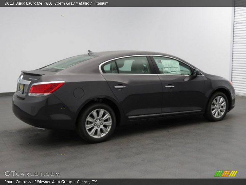 Storm Gray Metallic / Titanium 2013 Buick LaCrosse FWD