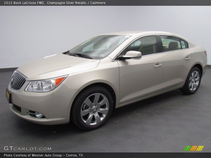 Champagne Silver Metallic / Cashmere 2013 Buick LaCrosse FWD