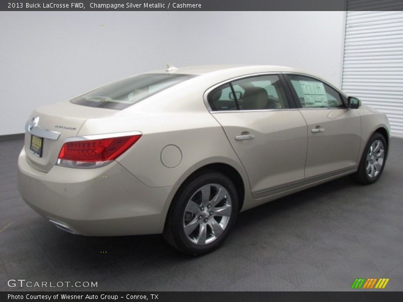 Champagne Silver Metallic / Cashmere 2013 Buick LaCrosse FWD