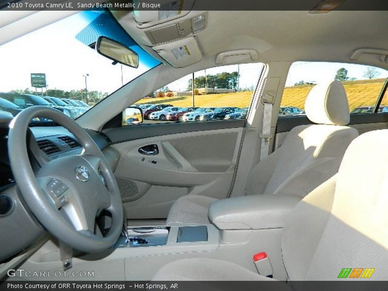 Sandy Beach Metallic / Bisque 2010 Toyota Camry LE