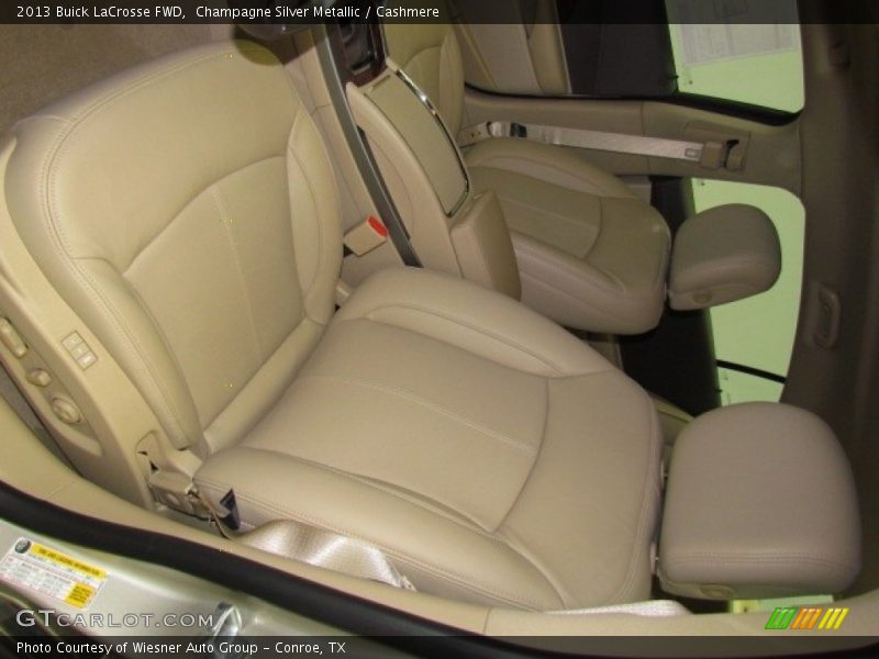 Champagne Silver Metallic / Cashmere 2013 Buick LaCrosse FWD