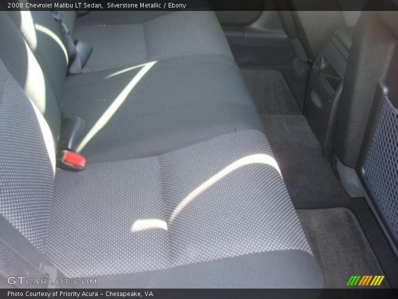Silverstone Metallic / Ebony 2008 Chevrolet Malibu LT Sedan
