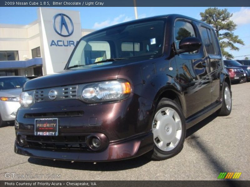 Bitter Chocolate / Light Gray 2009 Nissan Cube 1.8 S