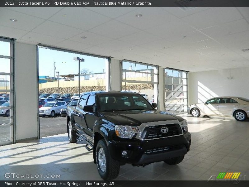 Nautical Blue Metallic / Graphite 2013 Toyota Tacoma V6 TRD Double Cab 4x4