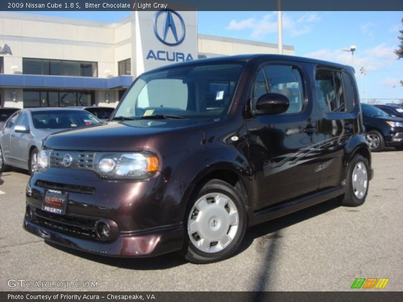 Bitter Chocolate / Light Gray 2009 Nissan Cube 1.8 S