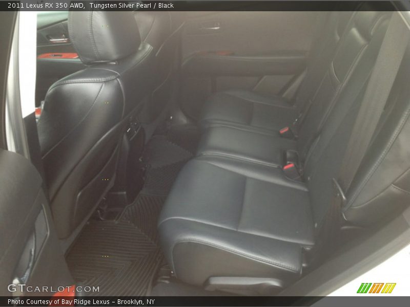 Tungsten Silver Pearl / Black 2011 Lexus RX 350 AWD