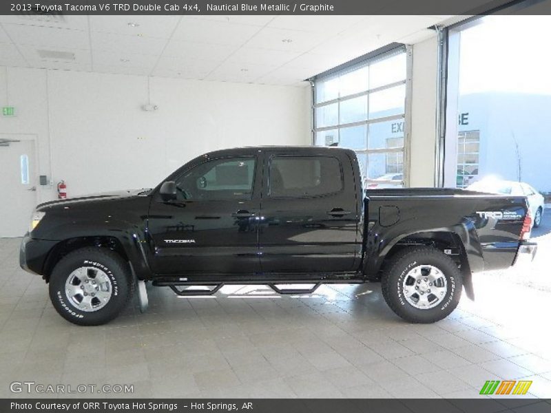 Nautical Blue Metallic / Graphite 2013 Toyota Tacoma V6 TRD Double Cab 4x4