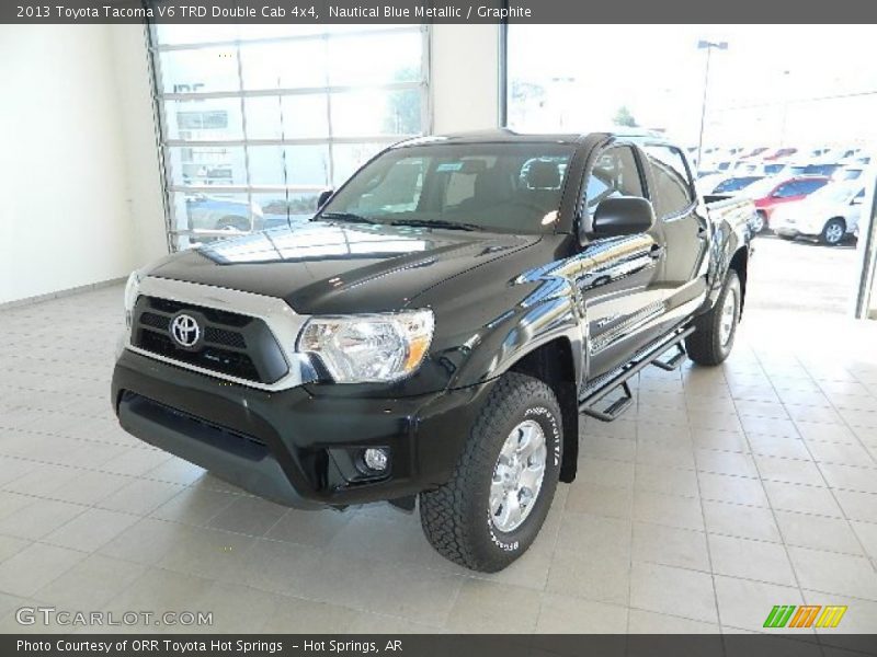 Nautical Blue Metallic / Graphite 2013 Toyota Tacoma V6 TRD Double Cab 4x4