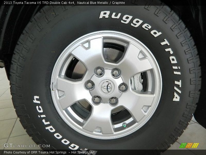 Nautical Blue Metallic / Graphite 2013 Toyota Tacoma V6 TRD Double Cab 4x4