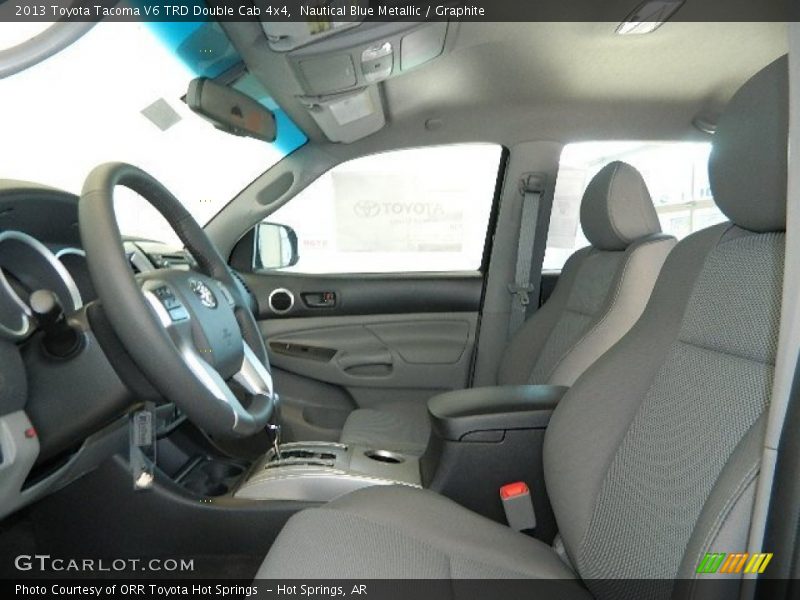 Nautical Blue Metallic / Graphite 2013 Toyota Tacoma V6 TRD Double Cab 4x4