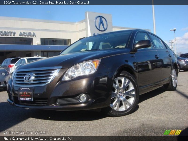 Cocoa Bean Metallic / Dark Charcoal 2009 Toyota Avalon XLS