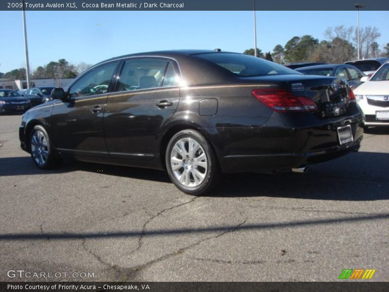 Cocoa Bean Metallic / Dark Charcoal 2009 Toyota Avalon XLS