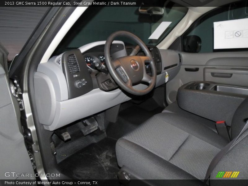 2013 Sierra 1500 Regular Cab Dark Titanium Interior