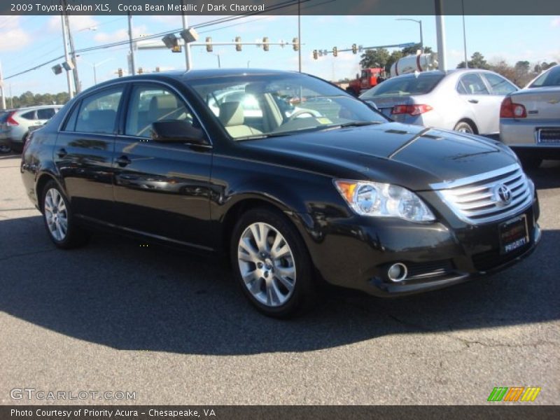 Cocoa Bean Metallic / Dark Charcoal 2009 Toyota Avalon XLS